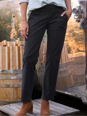 Frank and Eileen Blackrock Slim Cargo Pants Size 10